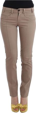 Cavalli Skinny Broeken - Dames - Slim Fit Broeken - Beige - S - Broeken