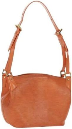 Louis Vuitton Pre-owned Shoulder Bags, female, Orange, Size: ONE SIZE Pre-owned Vintage Shoulder Bag