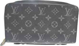 Louis Vuitton Pre-owned Clutches, female, Black, Size: ONE SIZE Pre-owned Canvas Clutch
