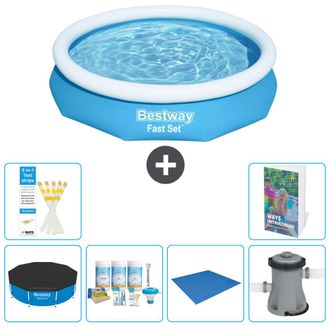 Bestway Piscina Bestway Fast Set Redonda - 305x66 Cm - 7-piezas S77