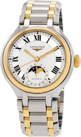Longines Primaluna Automatic Moon Phase Ladies Watch L8.126.5.79.7
