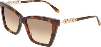 Ferragamo SF2112S 240 Womens Sunglasses Tortoiseshell Size 57