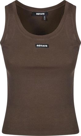 Rotate Rotate Birger Christensen, Dames, Tops, Bruin, Maat: L