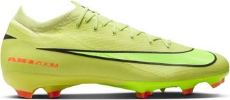 Nike Mens Mercurial Vapor 16 Pro Adults Firm Ground Football Boots in Volt/Crimson - Lime Green - Size UK 11.5