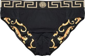 Versace Heren Slip-On Kostuum - Heren - Onderbroek - Zwart - 3XL - Ondergoed