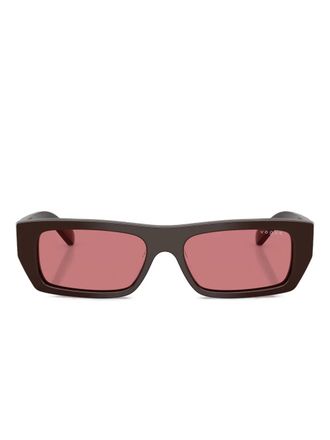 Vogue Eyewear rectangle-frame sunglasses - Brown