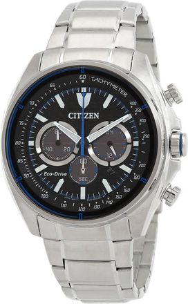 Citizen Eco-Drive Chronograph Black Dial Mens Watch CA4560-81E