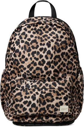 Loeffler Randall Stevie Nylon Backpack in Brushed Leopard at Nordstrom