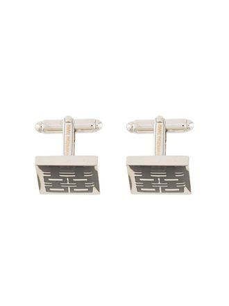 Shanghai Tang double happiness cufflinks - men - Silver Plated Brass - One Size