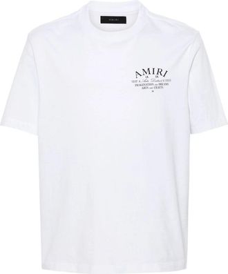 Amiri T Shirt Bianco-Uomo