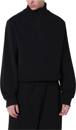Entire studios Port Pullover - Heren - Sweatshirts - Zwart - S - Katoen - Hoodies & sweatvesten