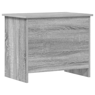 vidaXL Ba&uacute;l De Almacenamiento Sonoma Gris 60 X 40 X 50 Cm Vidaxl