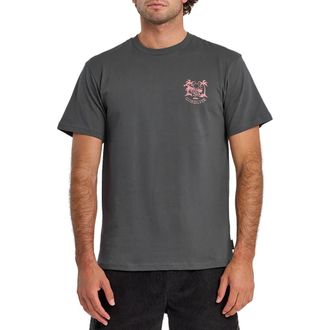 Quiksilver In the Wild Cotton Graphic T-Shirt in Iron Gate at Nordstrom, Size Xx-Large