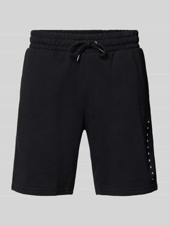 Jack & Jones Sweatshorts mit Label-Detail Modell GORDON in Black, Gr&ouml;&szlig;e S