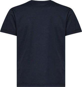 Stone Island Mens T-Shirt Cotton Jersey Navy Blue T-Shirts And Polos