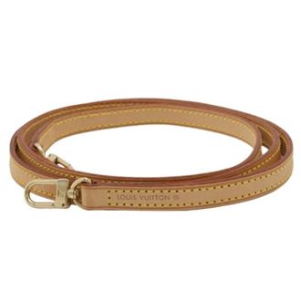 Louis Vuitton Pre-owned Accessories, female, Beige, Size: ONE SIZE Pre-owned Eva Vachetta Leather Shoulder Strap