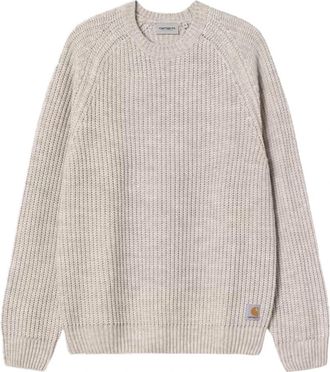 Carhartt Work in Progress Firth Sweater - Heren - Ronde hals truien - Beige - M - Truien & Vesten