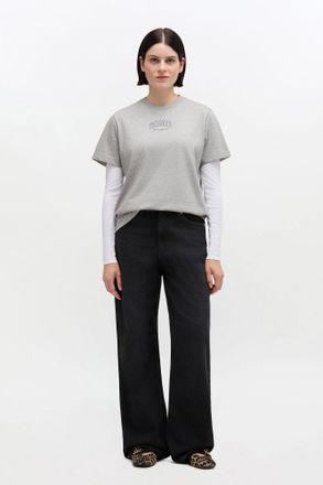 Ganni Black Izey Jeans - Size 24W/33L Organic Cotton