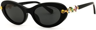 Swarovski SK6042 100187 Black/Dark Grey
