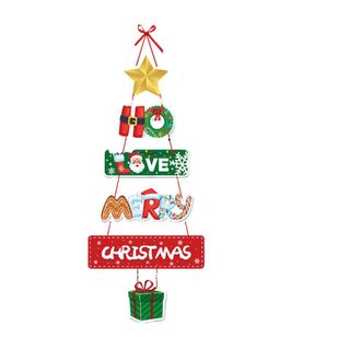 OEM Decoraci&oacute;n Colgante De Papel Para Puerta, Festival, Pap&aacute; Noel, - 1