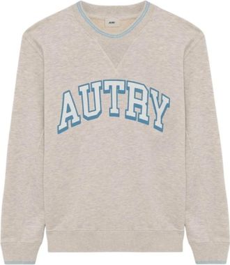 Autry College Sweatshirt met lange mouwen Grijs - Dames - Sweatshirts - Beige - S - Katoen - Hoodies & sweatvesten