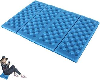 OEM Esterilla De Exterior - Coj&iacute;n Para Camping - Ideal Para Picnics Y Senderismo - Impermeable Y T&eacute;rmica - 38,5 X 27,5 Cm - Azul