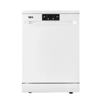 Sia 60cm White Freestanding Dishwasher, 14 Places - SFSD6013W