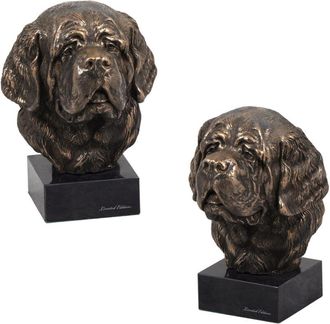OEM San Bernardo, Perro Santo Bernard - Estatuilla De Perro, Busto Sobre Base De Piedra, Escultura, Trofeo Para La Exposici&oacute;n Canina Art-dog