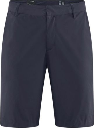 Bomboogie Bermuda in Stretch Technical Jersey - Heren - Korte Broeken - Blauw - W32 - Korte Broeken