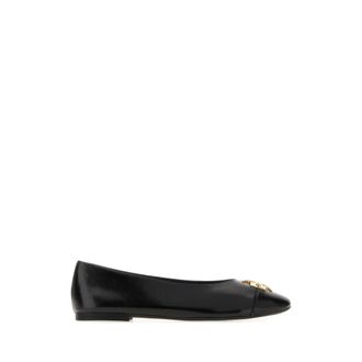 Tory Burch Ballerinas - female - Tory Burch - Ballerina Shoes - Black - 5 1/2 UK - Shoes