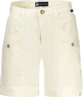North Sails Cargo Shorts - Dames - Korte Broeken - Wit - 2XL - Korte Broeken