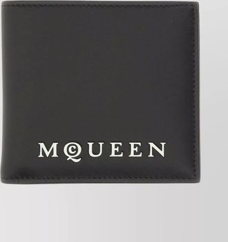 Alexander McQueen leather bifold wallet