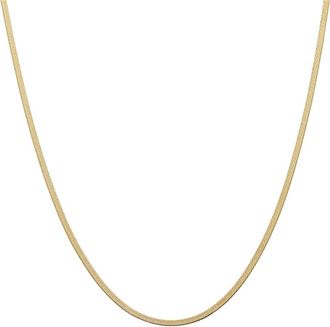 Italian Gold, Inc 10K 1.9Mm Classic Herringbone Necklace