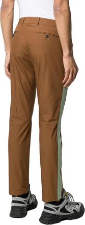 Valentino Contrast Panel Trousers - Brown