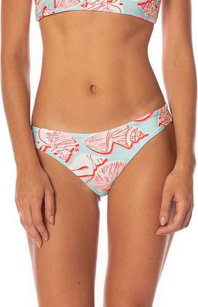 Maaji Australian Reef Sublimity Reversible Bikini Bottoms in Lt/Pastel Blue at Nordstrom, Size X-Small