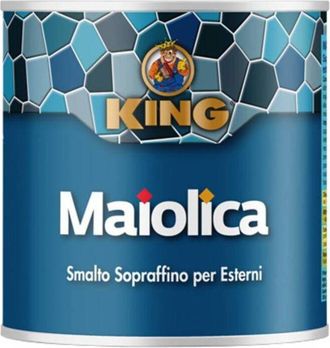 King 15 X Esmalte Maiolica Azul Noche 530 100 G