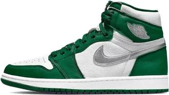 Nike Jordan Groene High Top Sneakers - Heren - Fitnessschoenen - Groen - 44 1/2 EU - Leer - Fitness