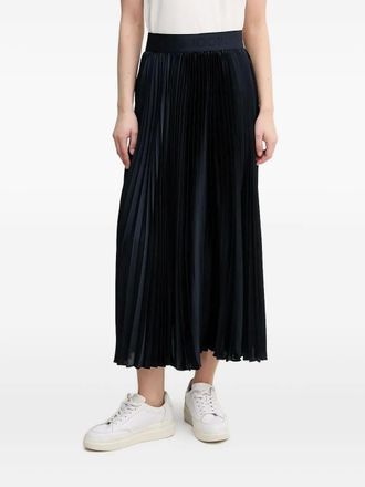 Joop Midi-plooirok - Blauw