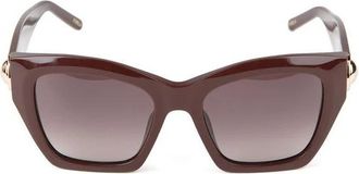 Furla Zonnebril - Dames - Zonnebrillen - Bruin - 53 MM - Polyester - Accessoires
