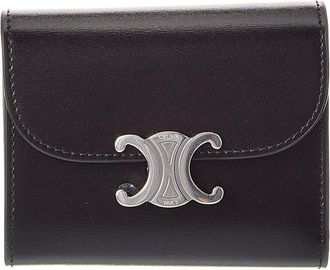 Celine Celine Small Flap Leather Wallet