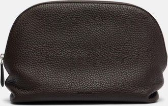 The Row Agnes leather pouch