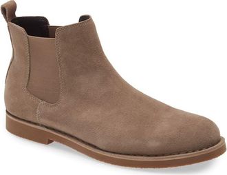 BP. Payce Suede Chelsea Boot in Taupe Suede at Nordstrom, Size 11.5