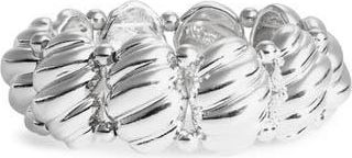 Cara Scalloped Stretch Bracelet in Silver at Nordstrom Rack