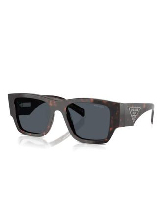 Prada square frame sunglasses - Brown