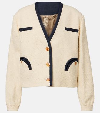 Blaz&eacute; Milano Riviera cotton-blend jacket