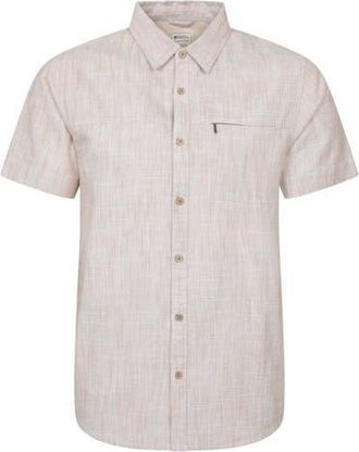 Mountain Warehouse Coconut Slub Short-Sleeved Shirt in Beige at Nordstrom, Size Xx-Large
