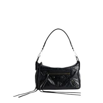 Balenciaga Le City Moto Mini Bag Black