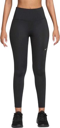 Nike T Flash-hardlooplegging voor dames (Zwart/Zilver)