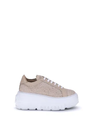 Casadei Womens Nexus Sneakers Spiaggia Rosa-Iconic