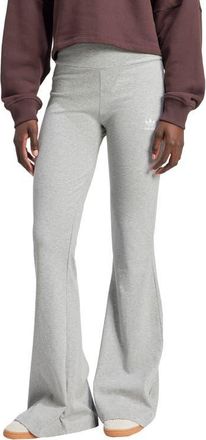 adidas Originals Essentials Flare Leggings in Medium Grey Heather at Nordstrom, Size Large